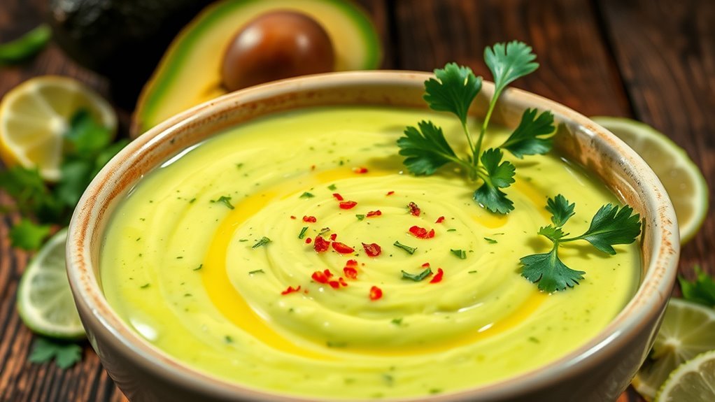 avocado lime seafood sauce
