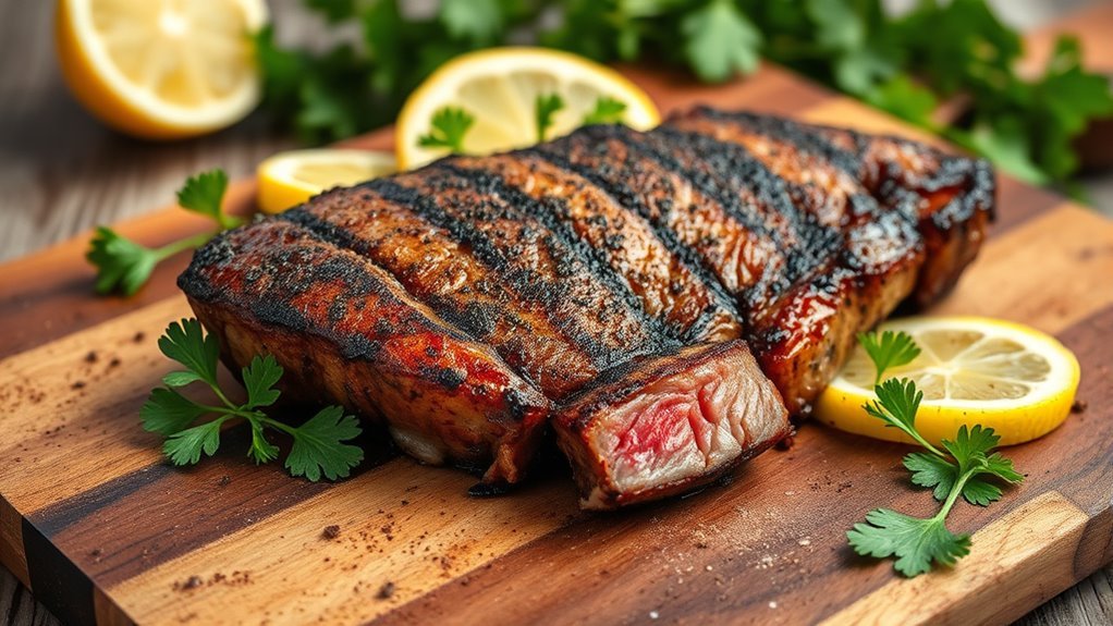 cajun spiced blackened tuna