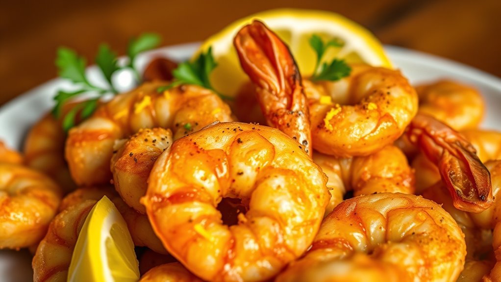 crispy lemon pepper shrimp