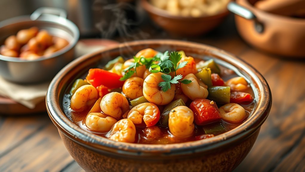 seafood gumbo in instant pot