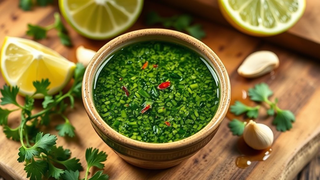 vibrant herbaceous condiment recipe